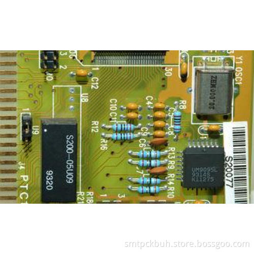 2 Layer / 8 Layer SMT Electronic PCB Assembly Green For Lap